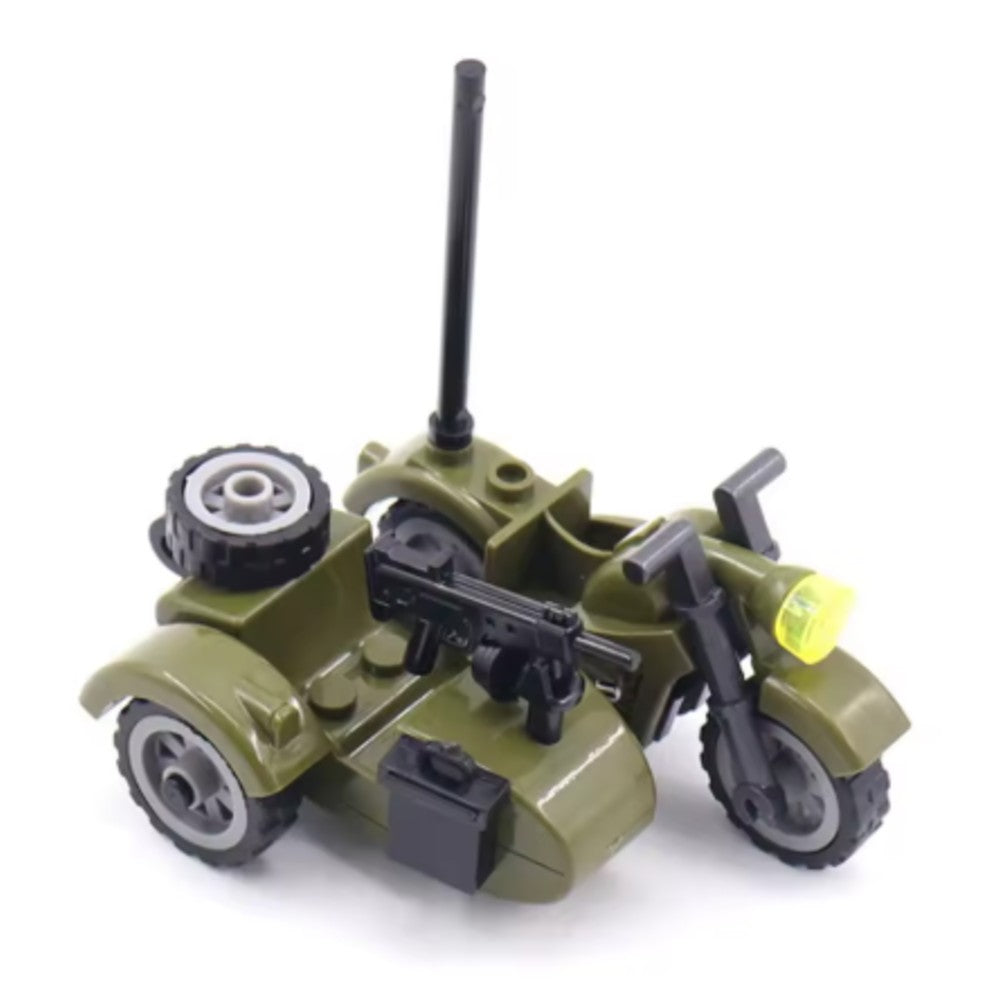 Green Motorcycle