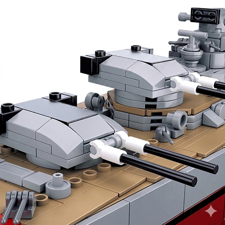 KMS Bismarck - 1849 pcs
