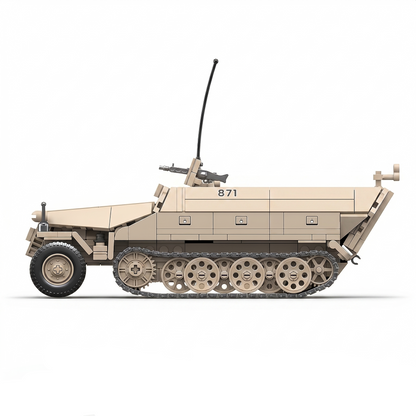 German Half Track - 714 pcs
