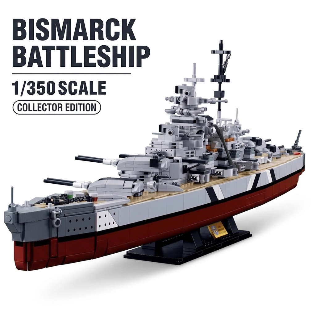 KMS Bismarck - 1849 pcs