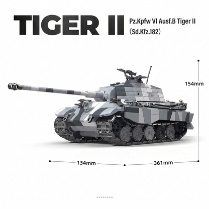 Tiger 2 Snow Camo - 1521pcs