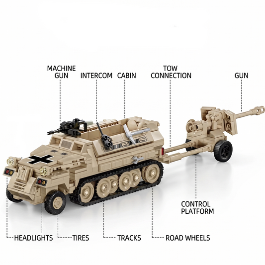 German Half Track - 562 pcs