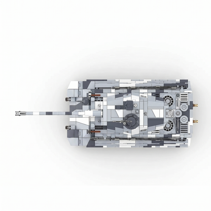 Tiger 2 Snow Camo - 1521pcs