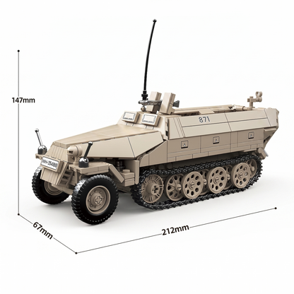 German Half Track - 714 pcs