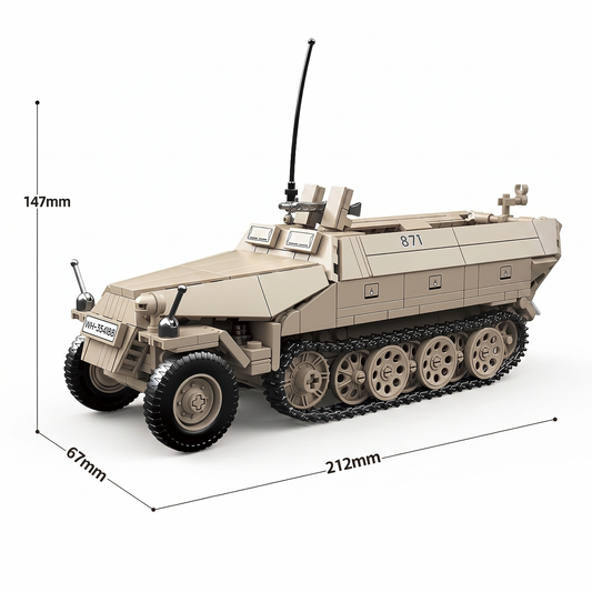 German Half Track - 714 pcs