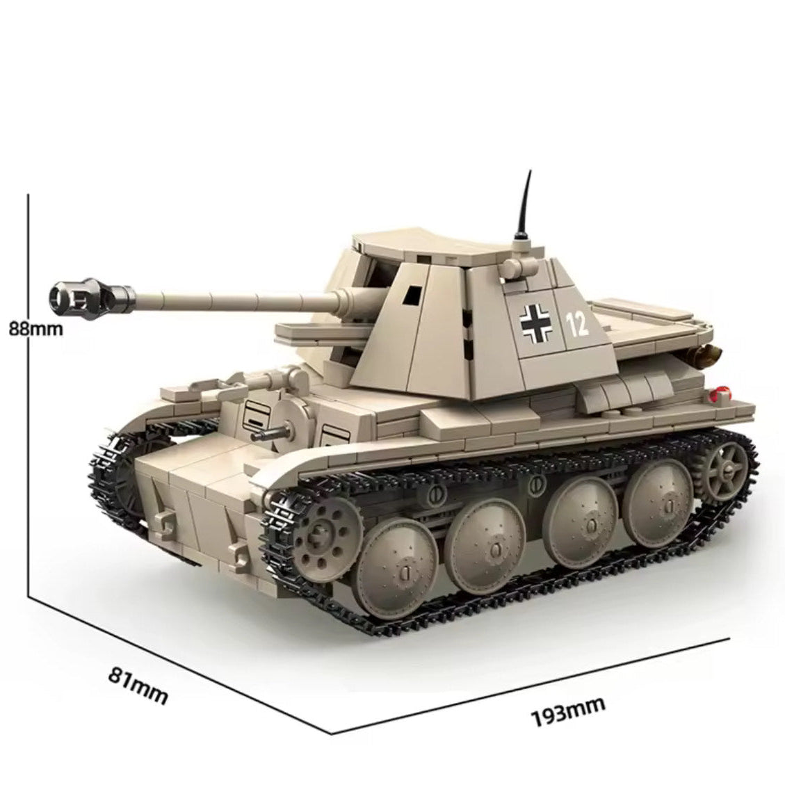 Marder III H Tank Destroyer - 661 pcs