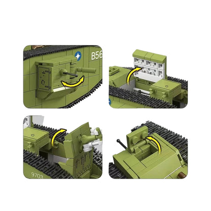 Mk.V Heavy Tank - 900 pcs