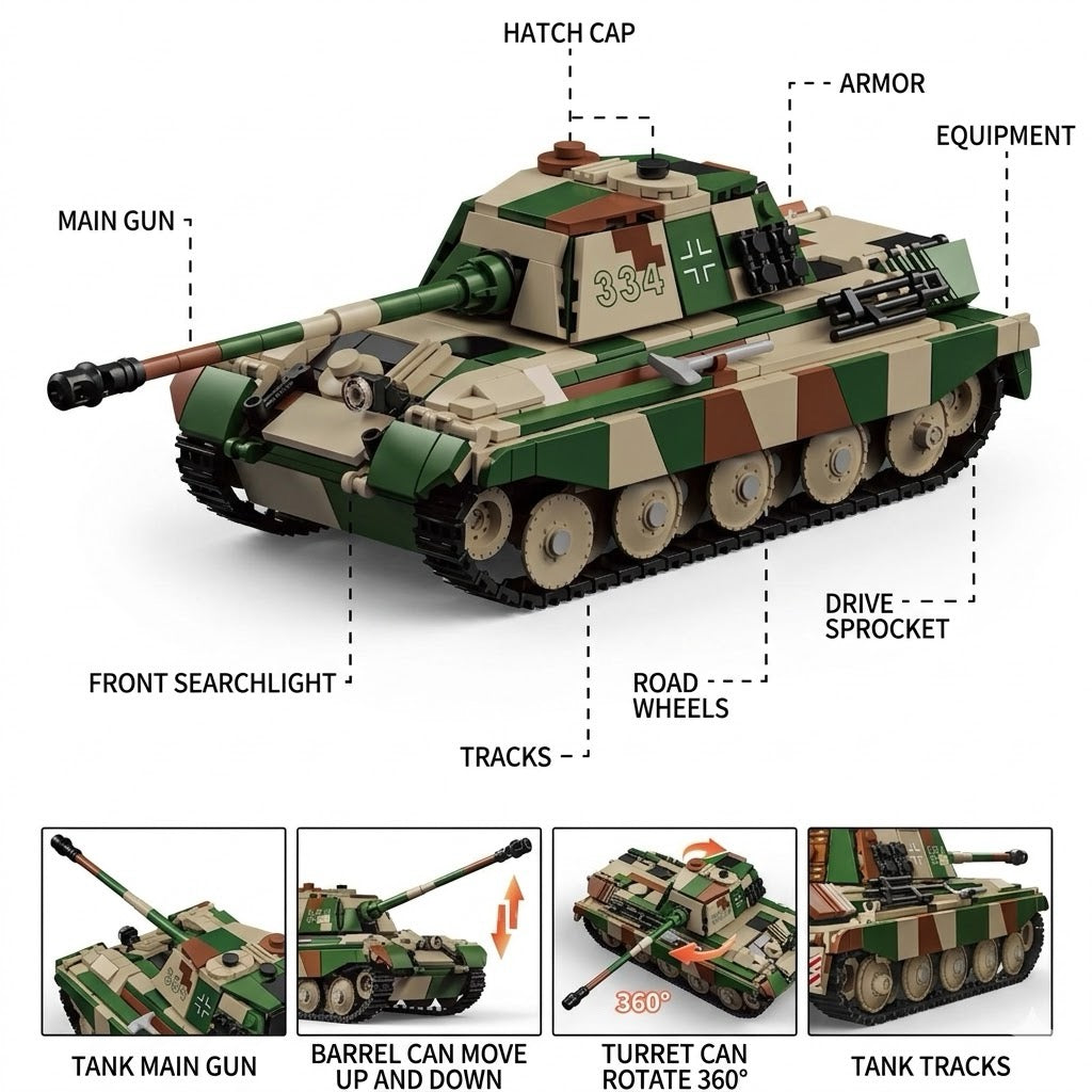 King Tiger - 853 pcs