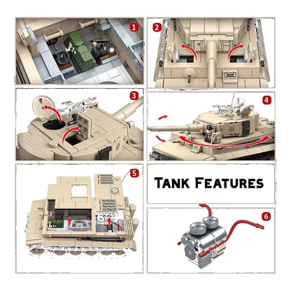 Tiger 1 - 1361 pcs