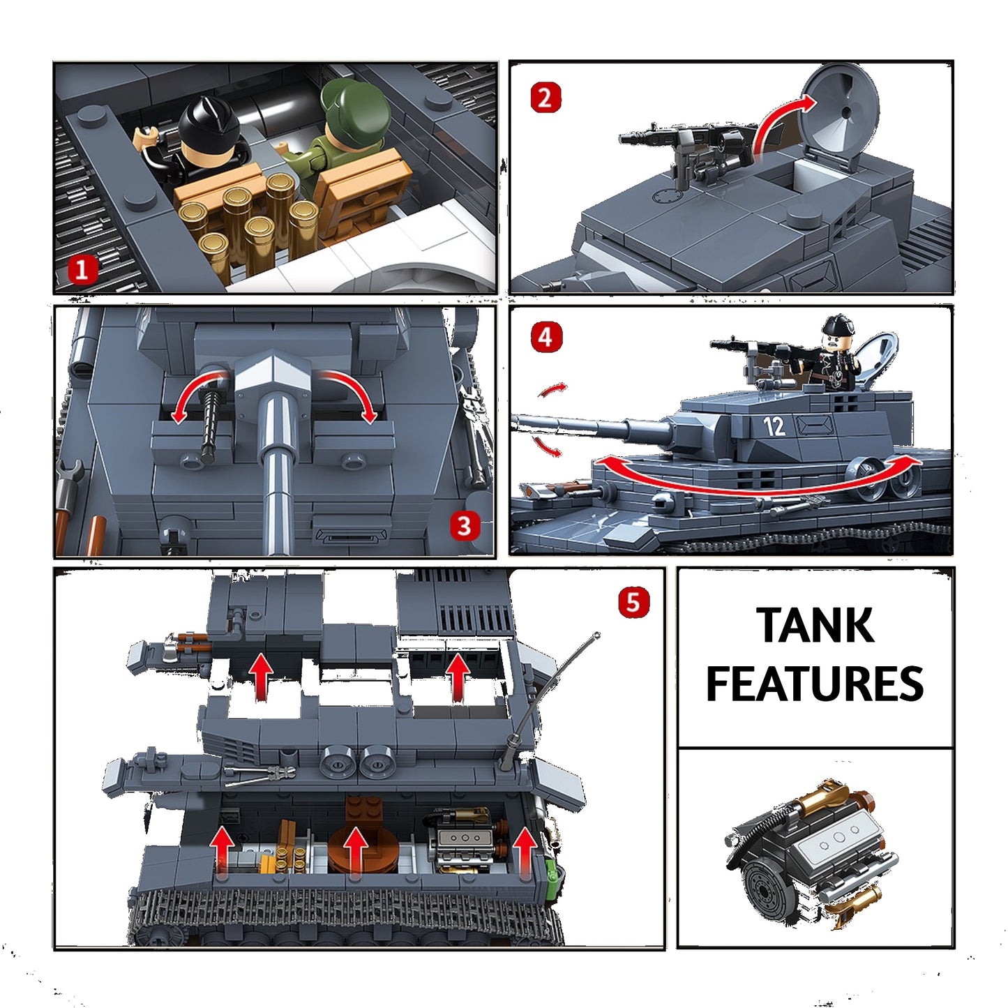 Panzer 4 - 985pcs
