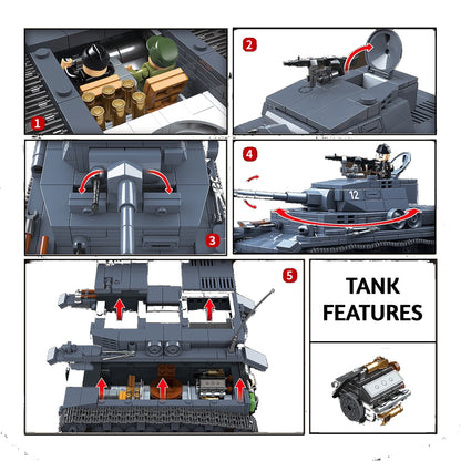 Panzer 4 - 985pcs